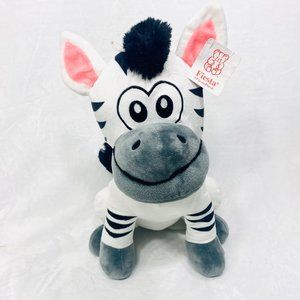 Fiesta Jungle Collection Zebra Plush Toy - 12.5"